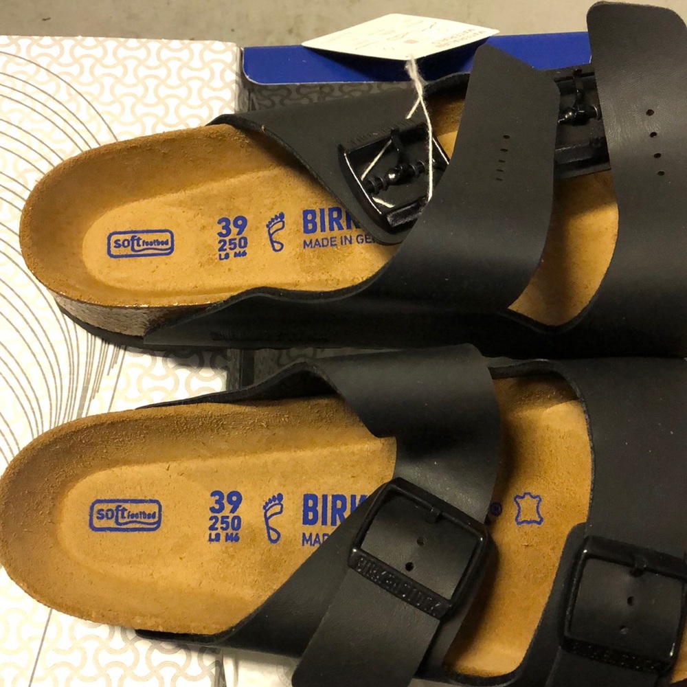 Birkenstock Arizona Birko floor black asst new - Picture 6 of 7